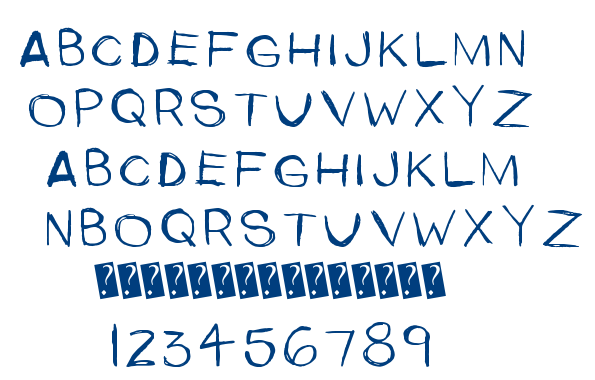 Upper Side font
