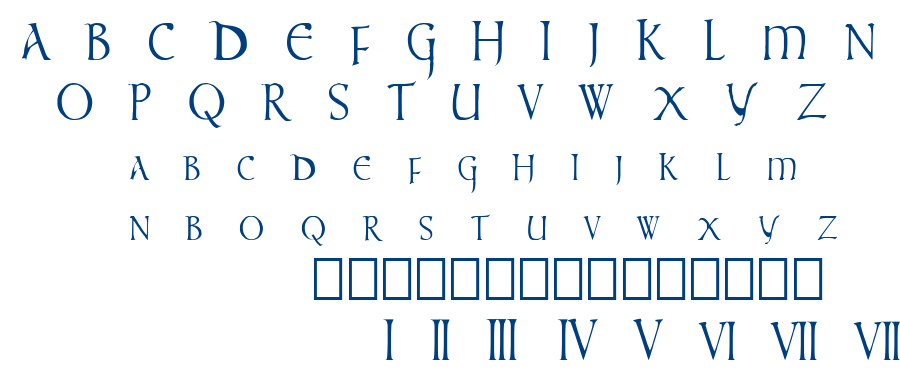 Times New Vespasian font