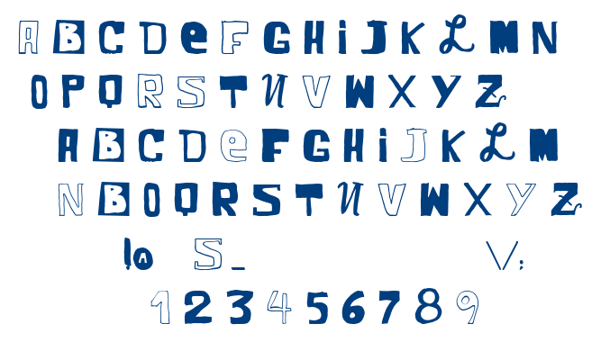 VTKS Comic font
