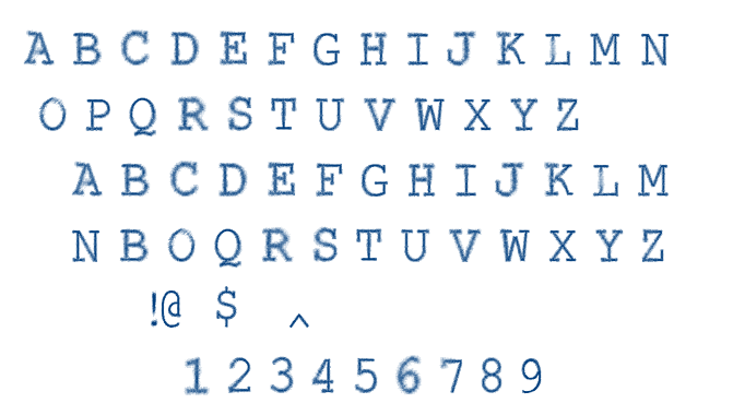 VTKS Contact font