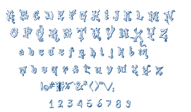 Vtks Good Vibration 2 font