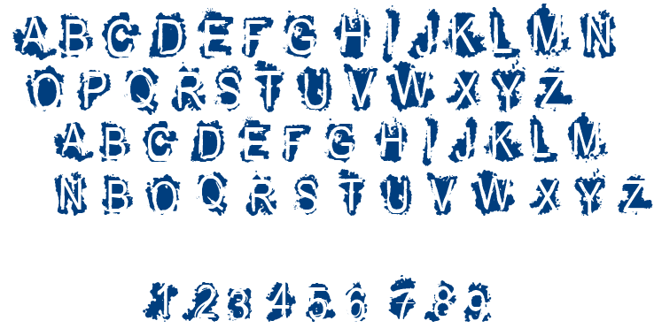 VTKS Refused font