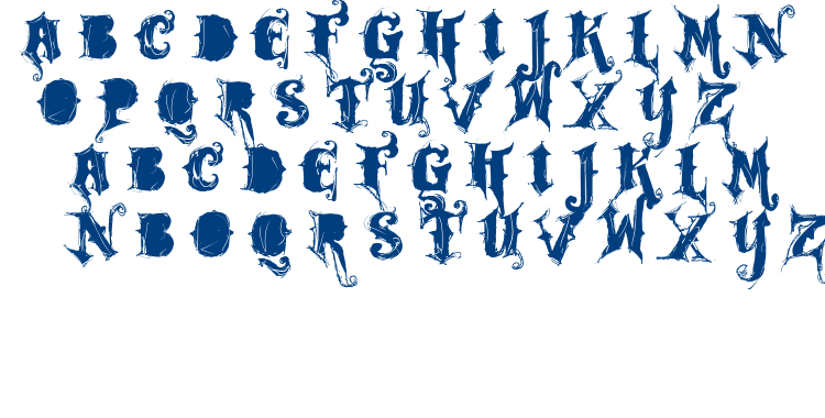 VTKS Rock Garage Band font