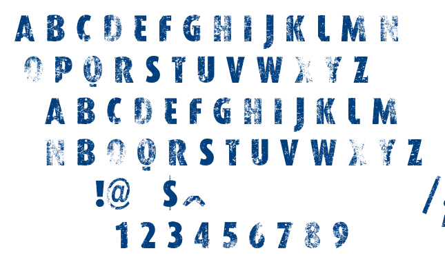 VTKS Worker font