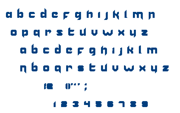 Vannoidyk font