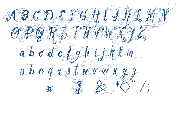 Vtks Beautiful Dreams font