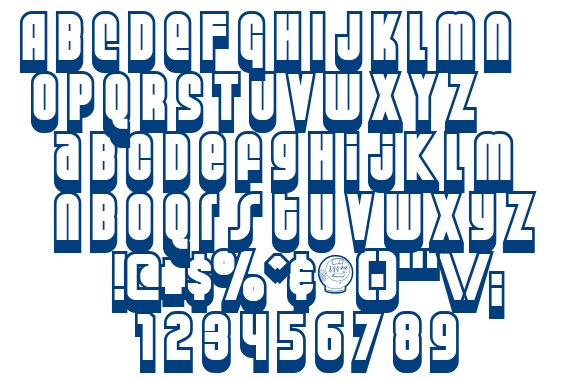 Weltron Special Power / 2001 font