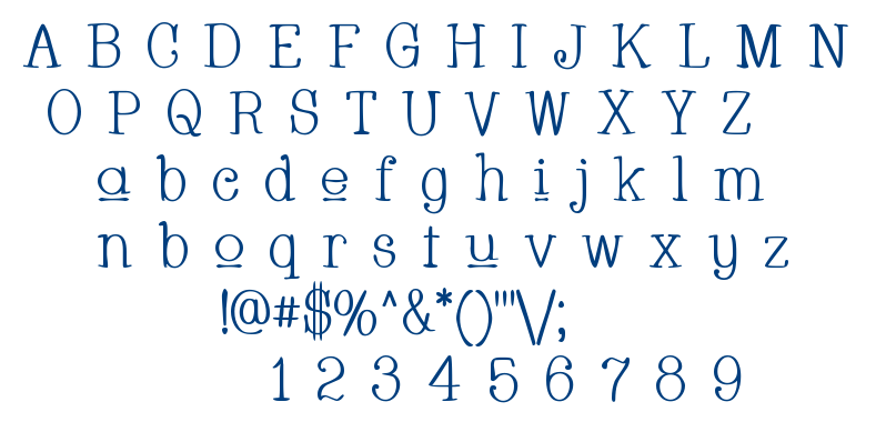 Whackadoo font
