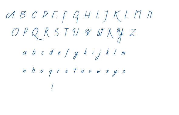 Wintered Debts font