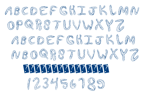 Wurm Fun font
