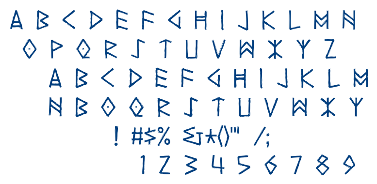 Yggdrasil font