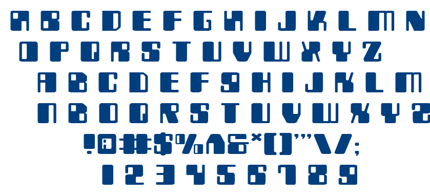 Zyborgs font