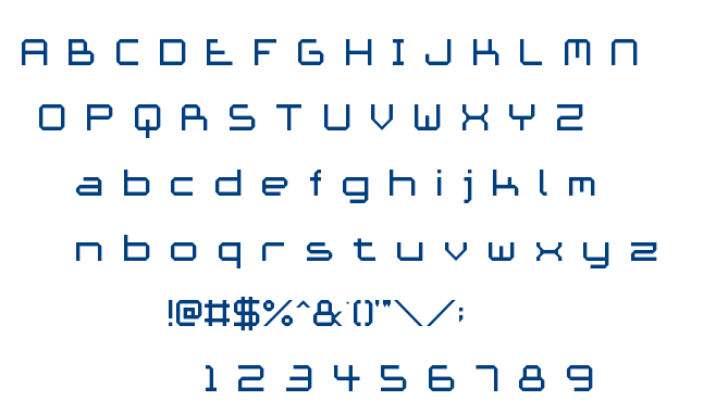 Ace Futurism font