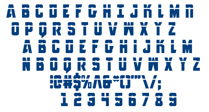 Anitlles font