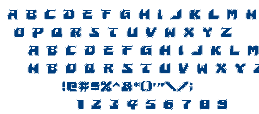 Astropolis font