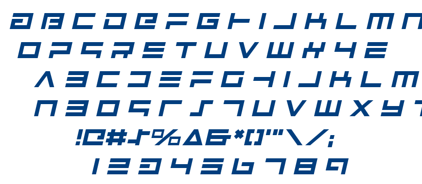 Avenger font