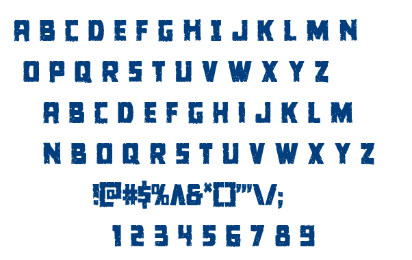 Colossus font