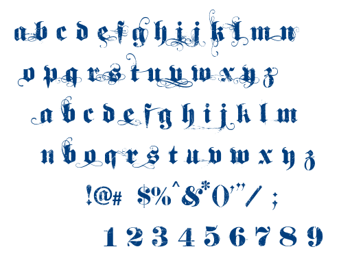 Dirt2 SoulStalker font