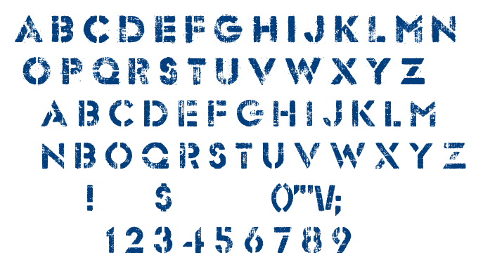 Dock 51 font