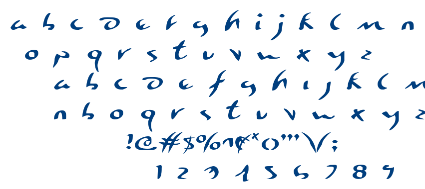 Eagleclaw font