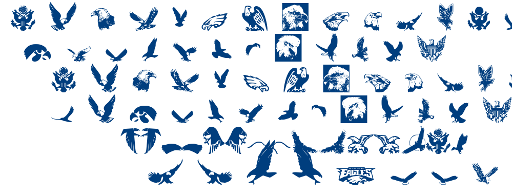 Eaglemania font