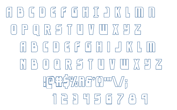 Eldebaran font