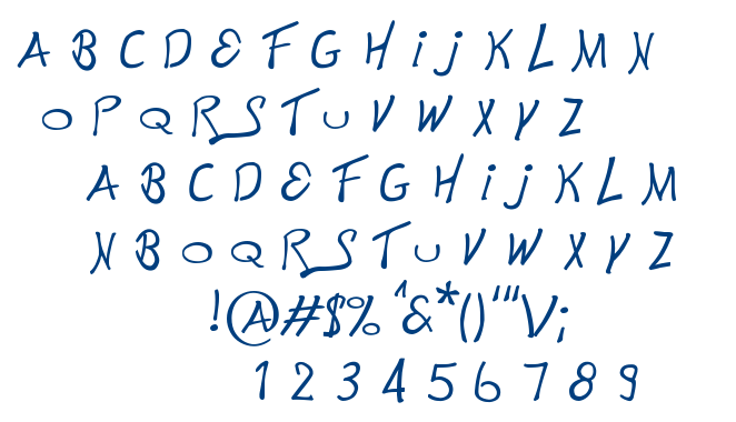 This is Electronik font