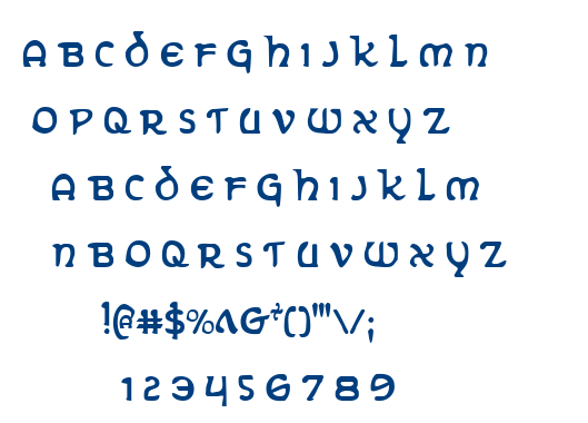 Erin Go Bragh font