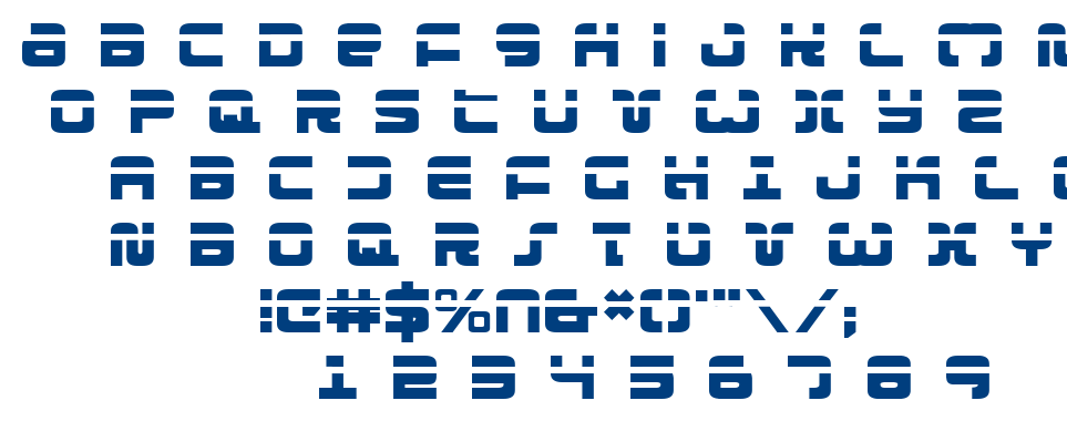 Exedore font