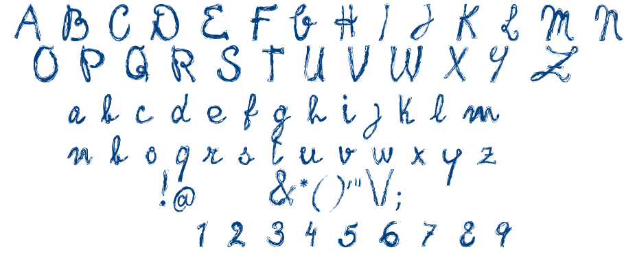 Frank Handwriting font