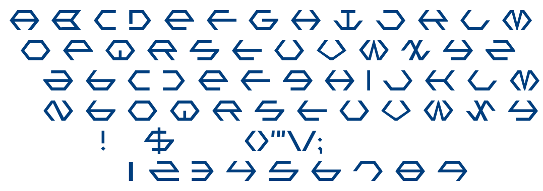 Gamma Sentry font