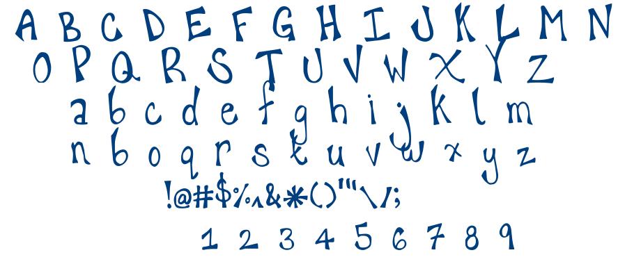 Happy Hanneke font