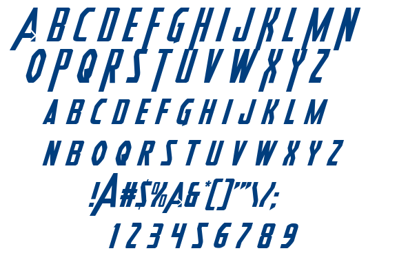 Heroes Assemble font