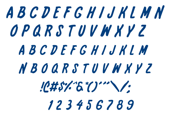 International Super Hero font