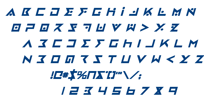 Iron Cobra font