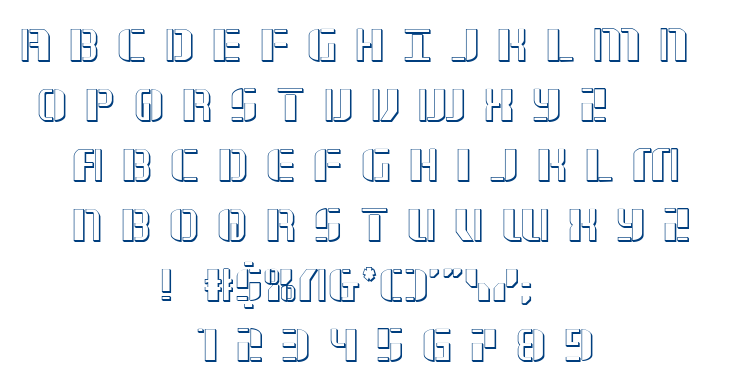 Jetway font
