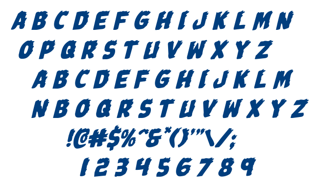 Johnny Torch font