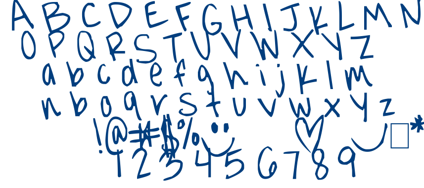 Jorgieporgiepuddinpie font