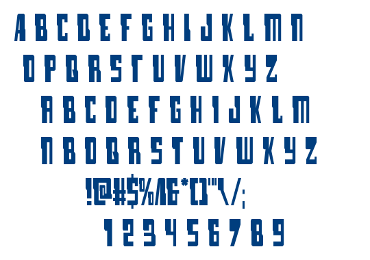 Lamprey font