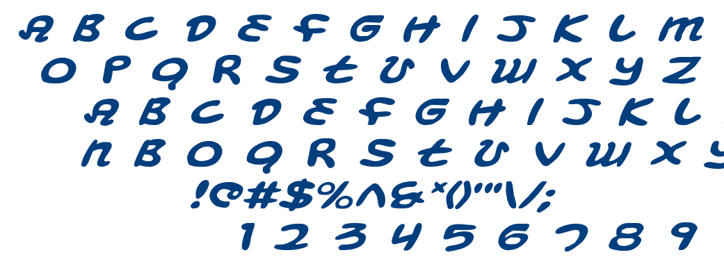 Magic Beans font