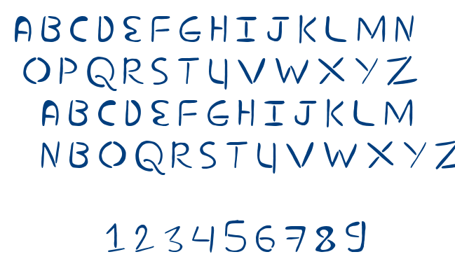 Nuevo Stencil font