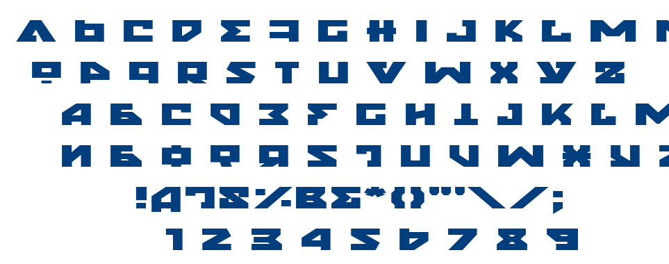 Nyet font
