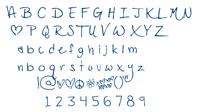 PopStar Autograph font