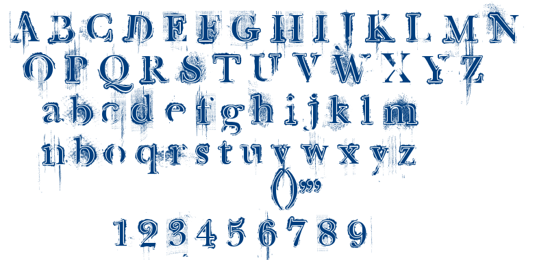 Retro Rock Poster font