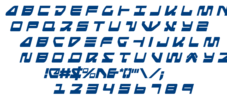Searider Falcon font