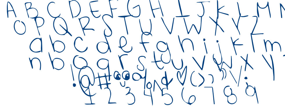 Shining Like Stars font