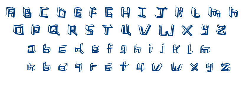 Sleeping in Lecture font