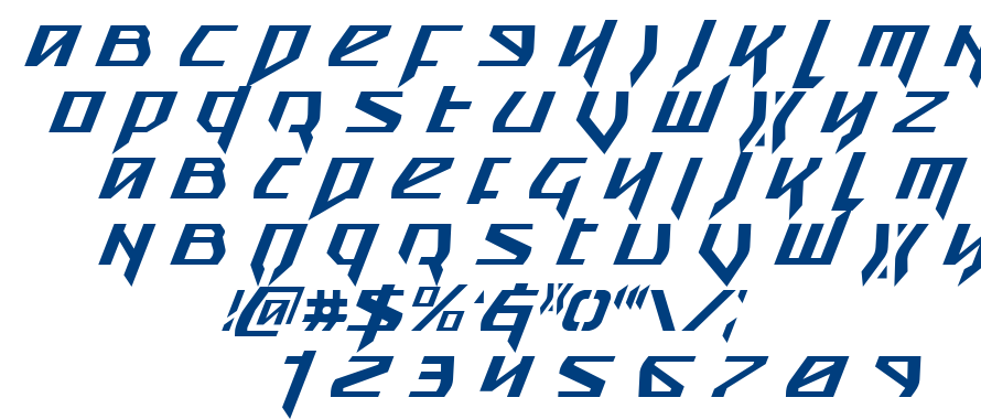 Snubfighter font
