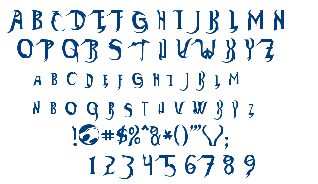 Thundara font