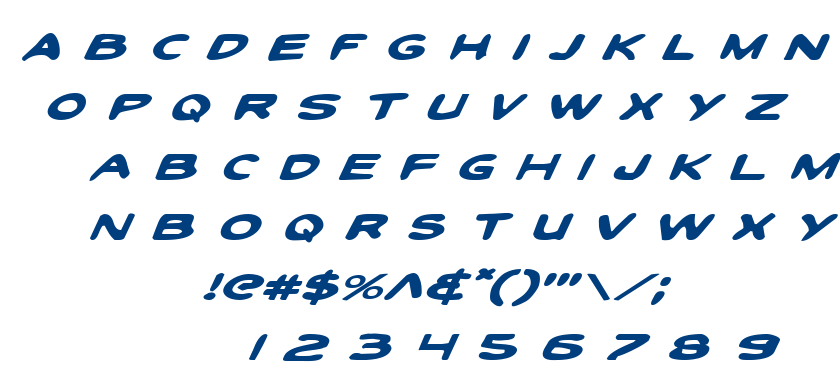 Toon Town Industrial font